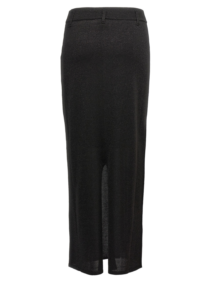 Vanity And Lamé Skirt Skirts Black