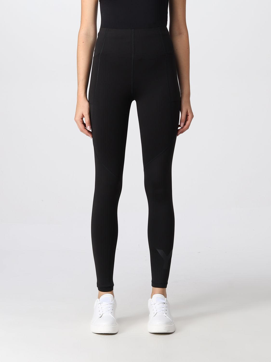 Logo-print high-waisted leggings