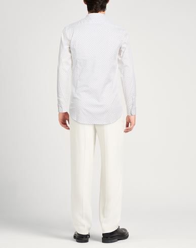 Man Shirt Off white Size 17 ½ Cotton, Elastane