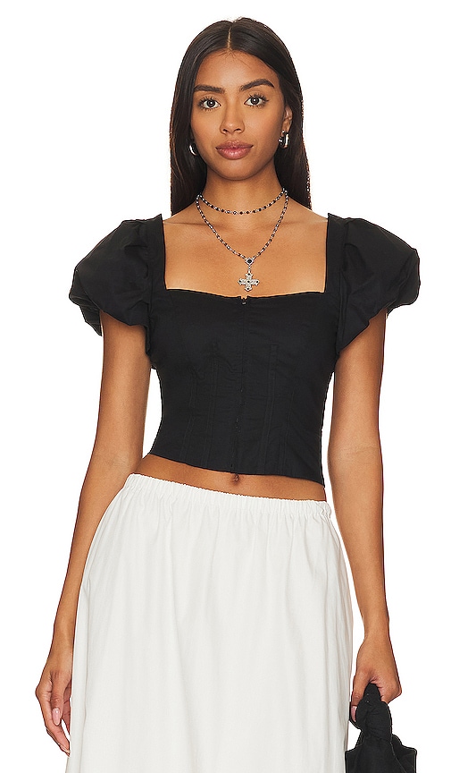 Tularosa Cindy Top in Black. - XS also in