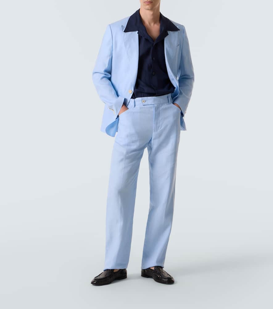 Sicilia linen blazer