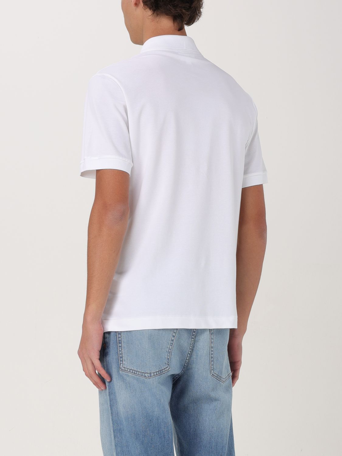 Polo Shirt Men color White