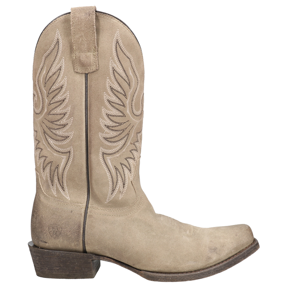 Circuit High Steeper Embroidered Square Toe Pull On Cowboy Boots