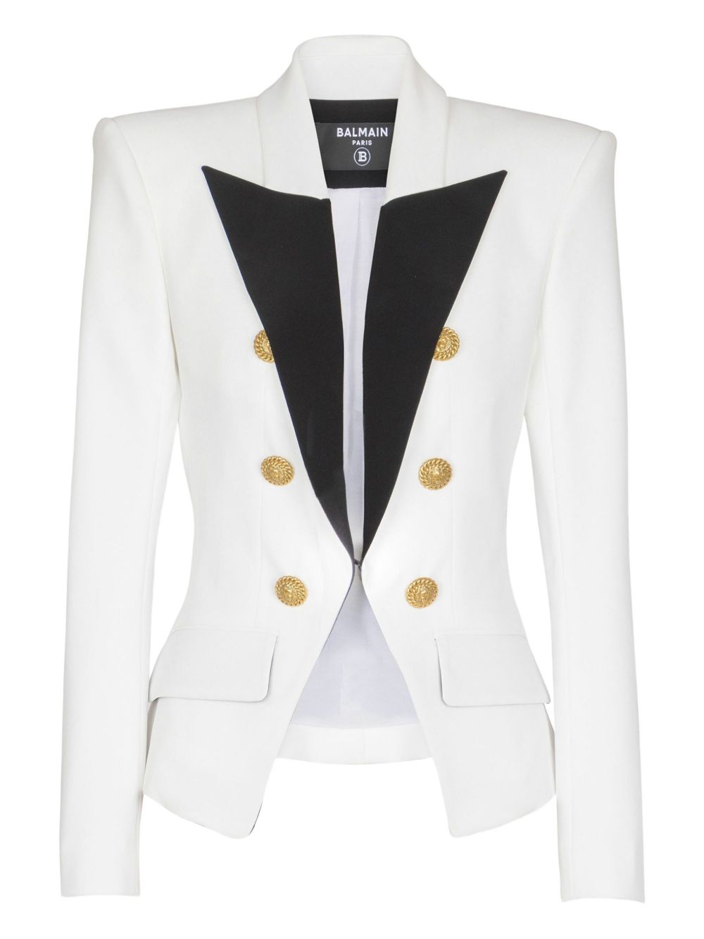 Two-tone jacket - White