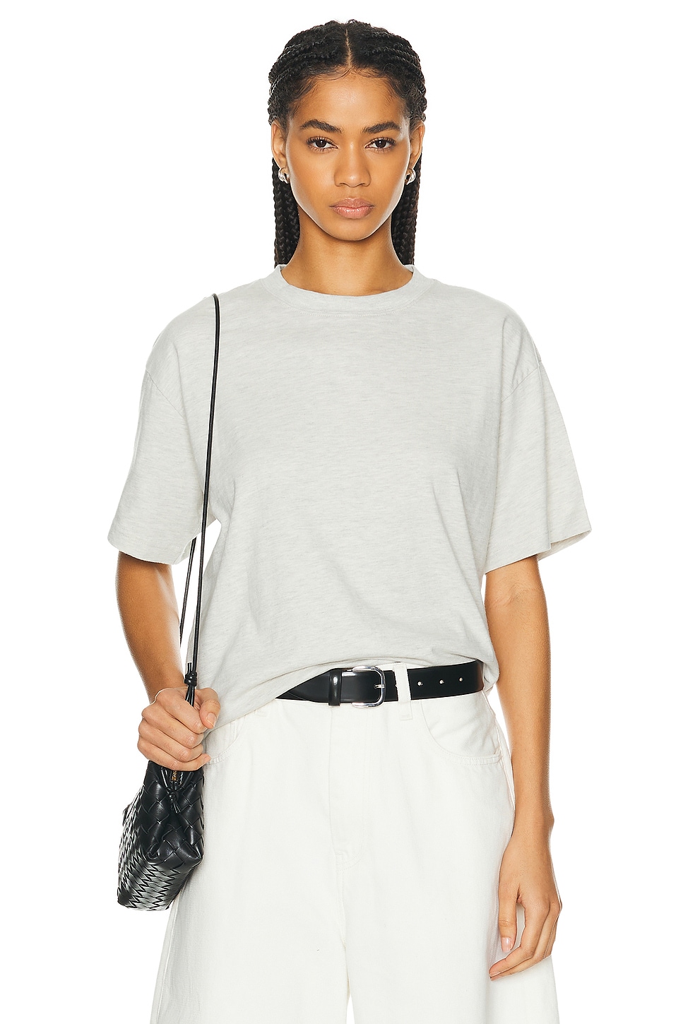 WAO The Relaxed Tee in Washed Black - Black. XS also in