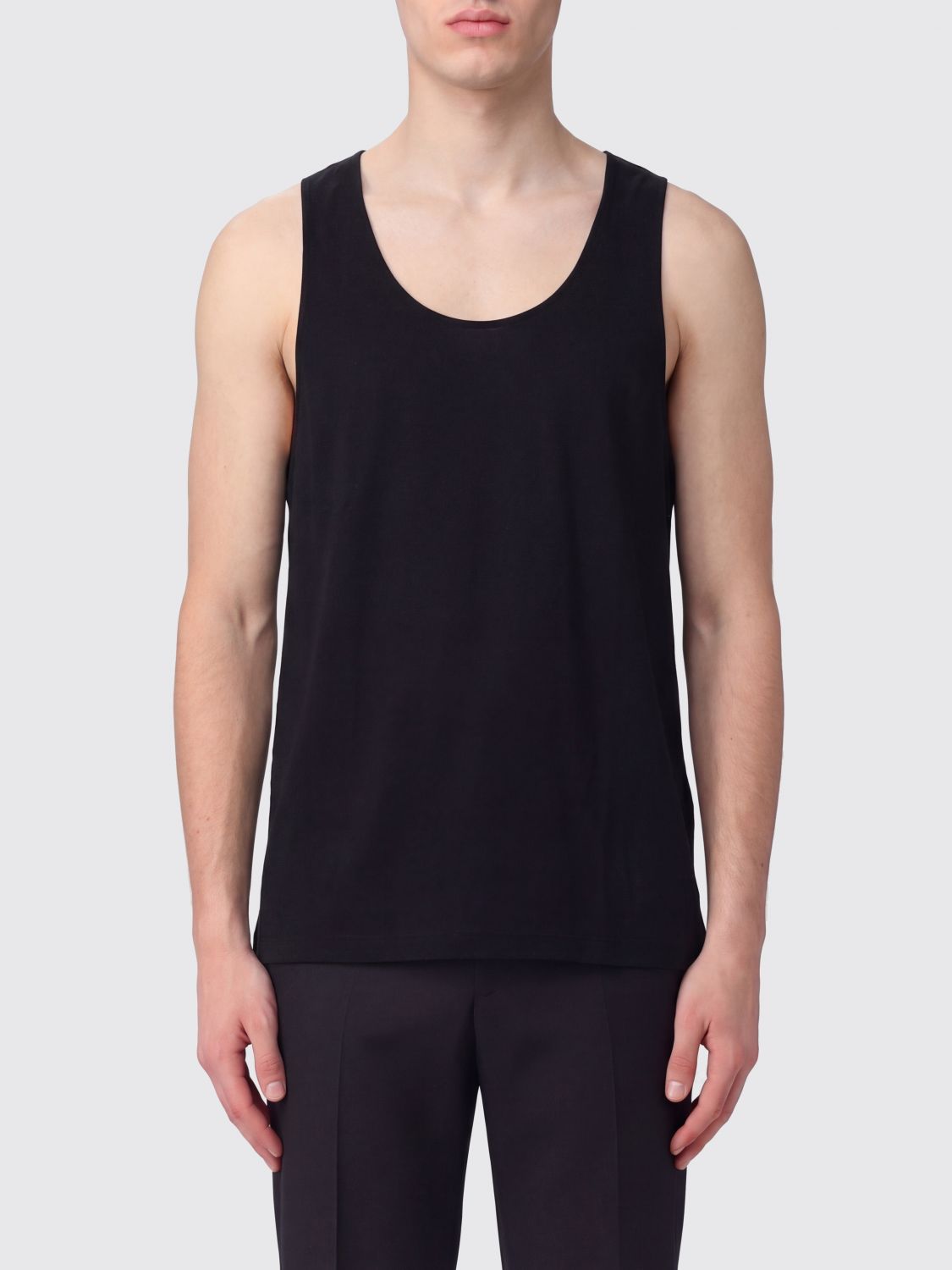 Tank Top Men color Black