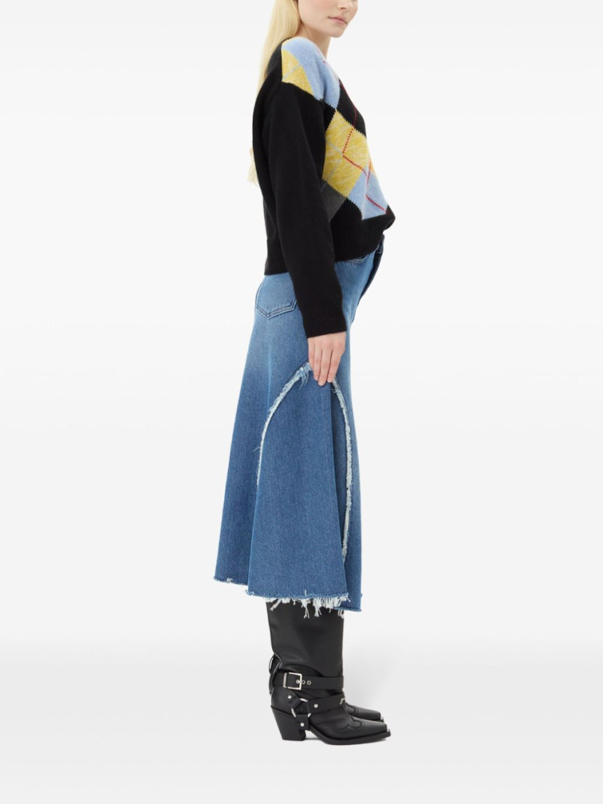 Multicolor Argyle sweater