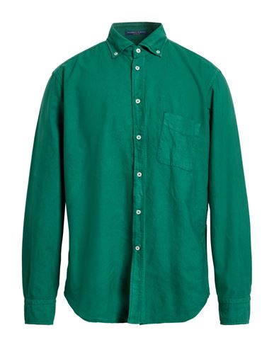 B. d.baggies Man Shirt Green Size S Cotton