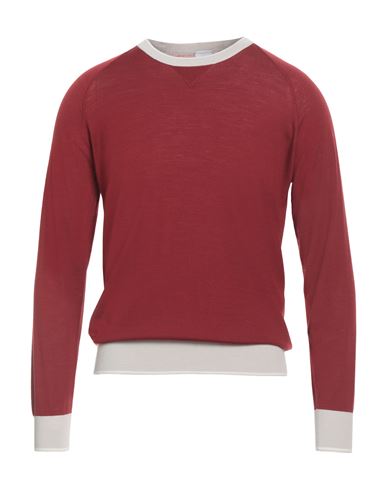 Platinum Man Sweater Brick Size M Wool