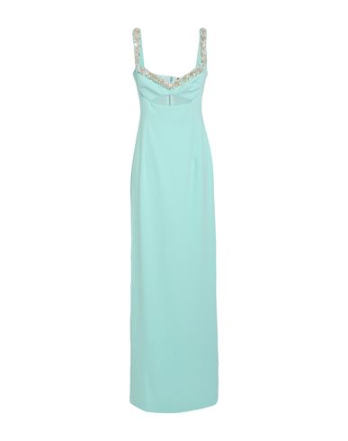 Woman Maxi dress Light green Size 8 Polyester