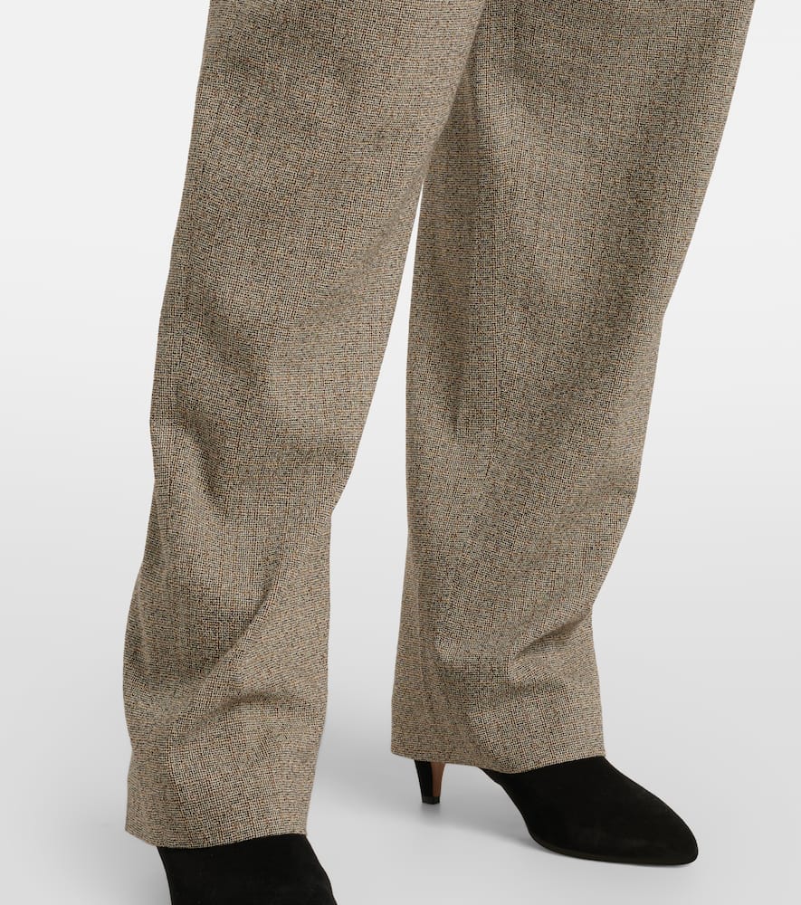 Iwena cotton-blend tapered pants