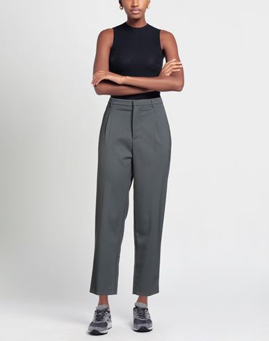 Woman Pants Grey Size XS Polyester, Virgin Wool, Elastane