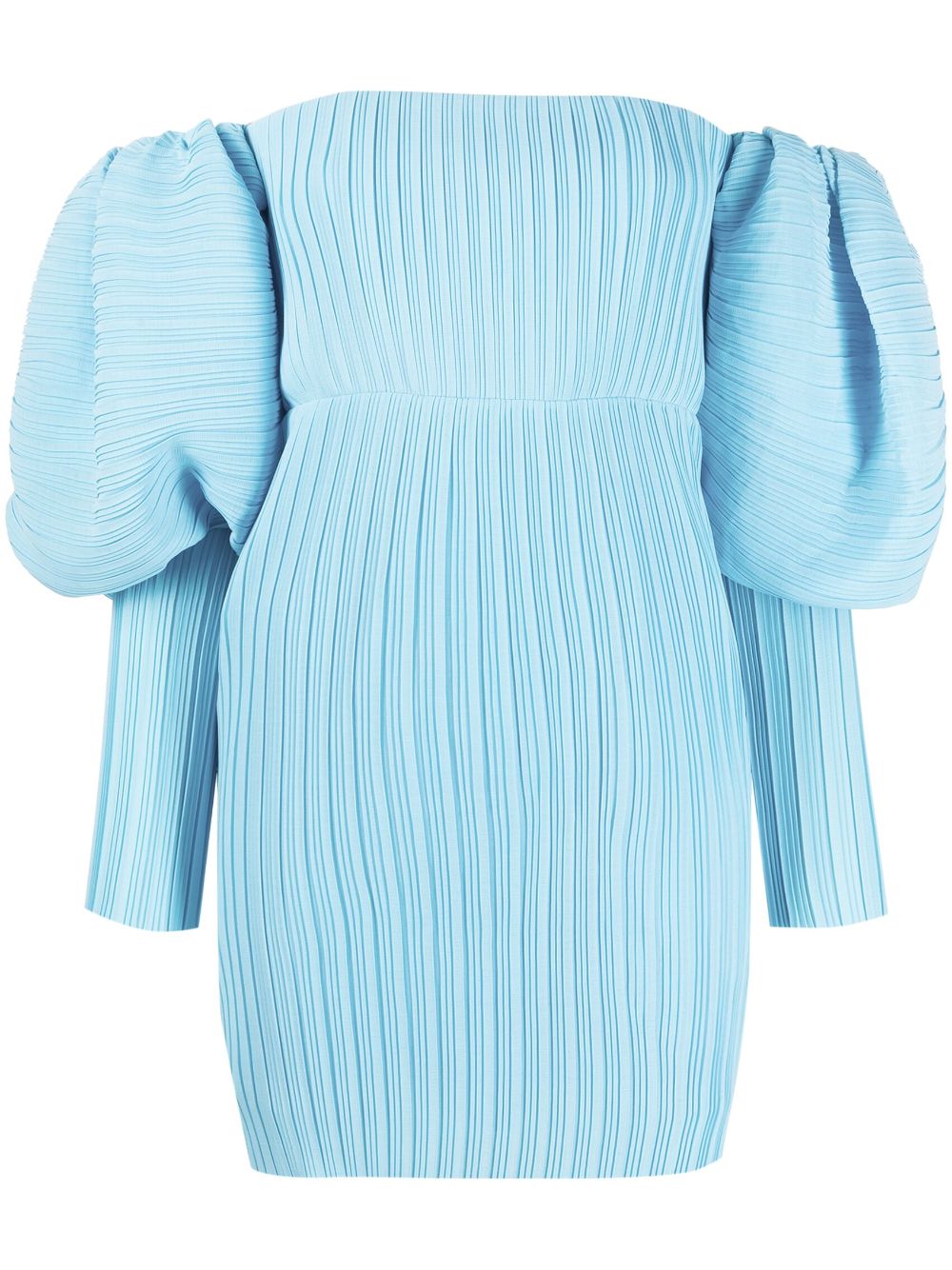 Skye pleated minidress - Blue