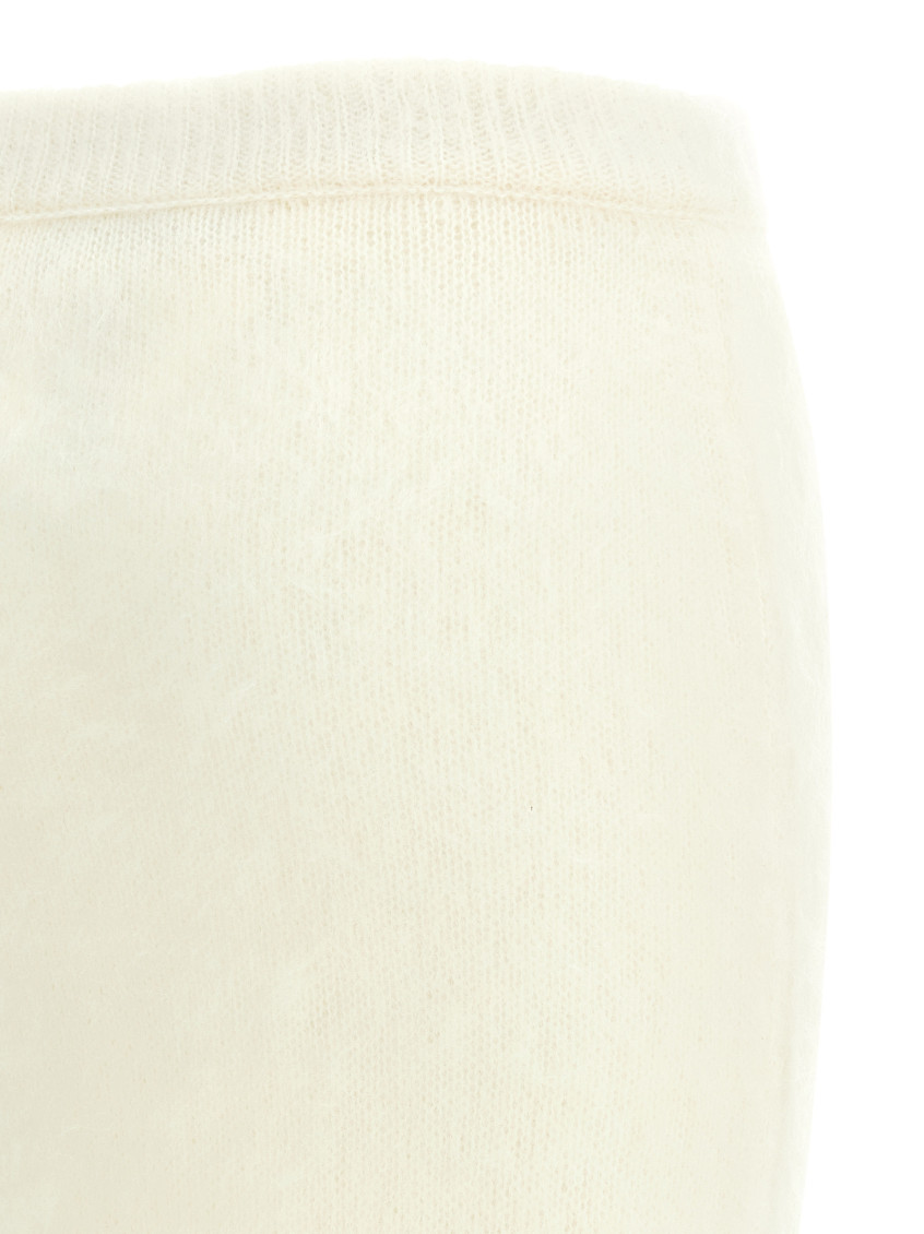 Carded Mohair Skirt