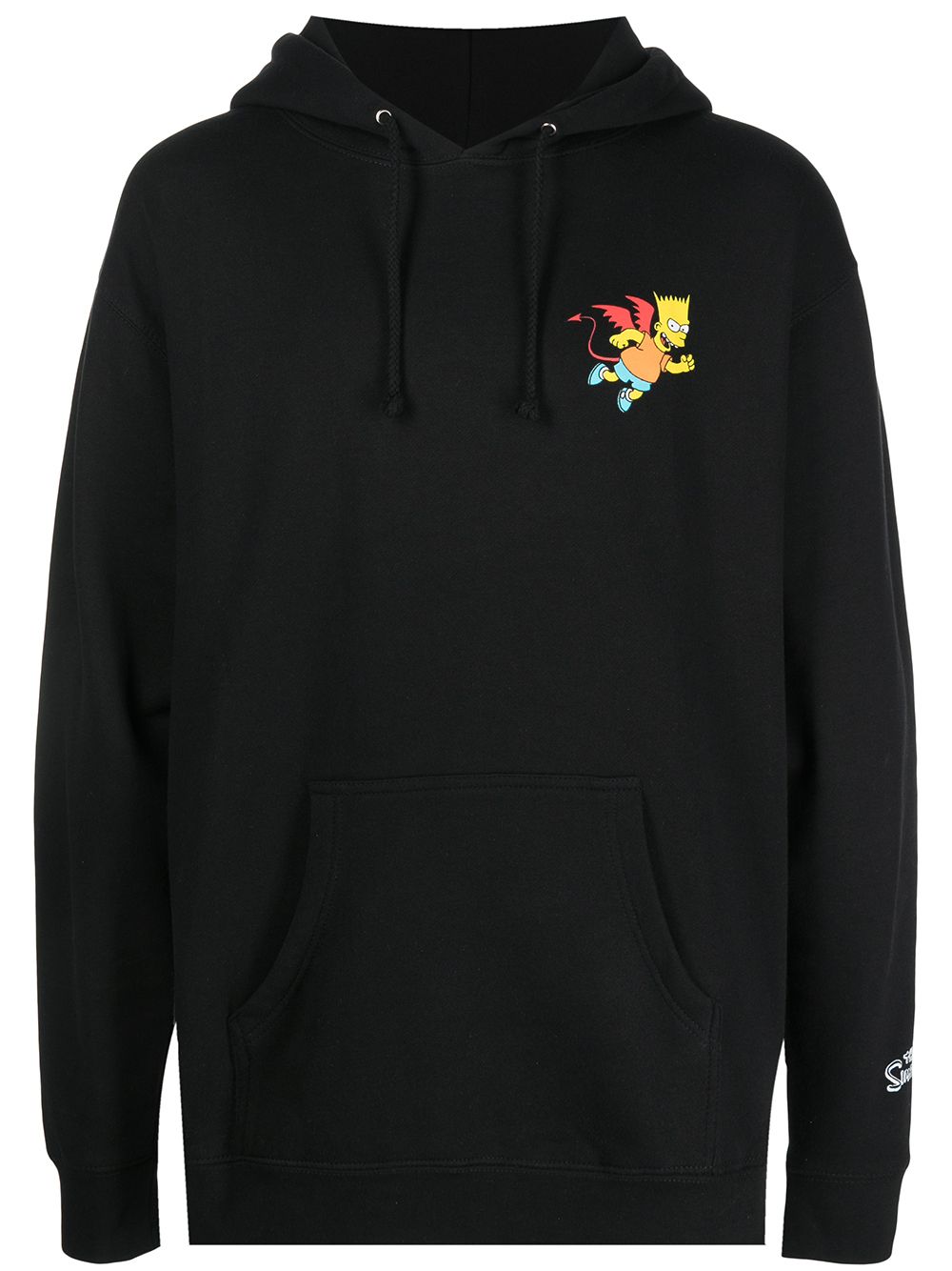Devil Arc graphic-print hoodie - Black