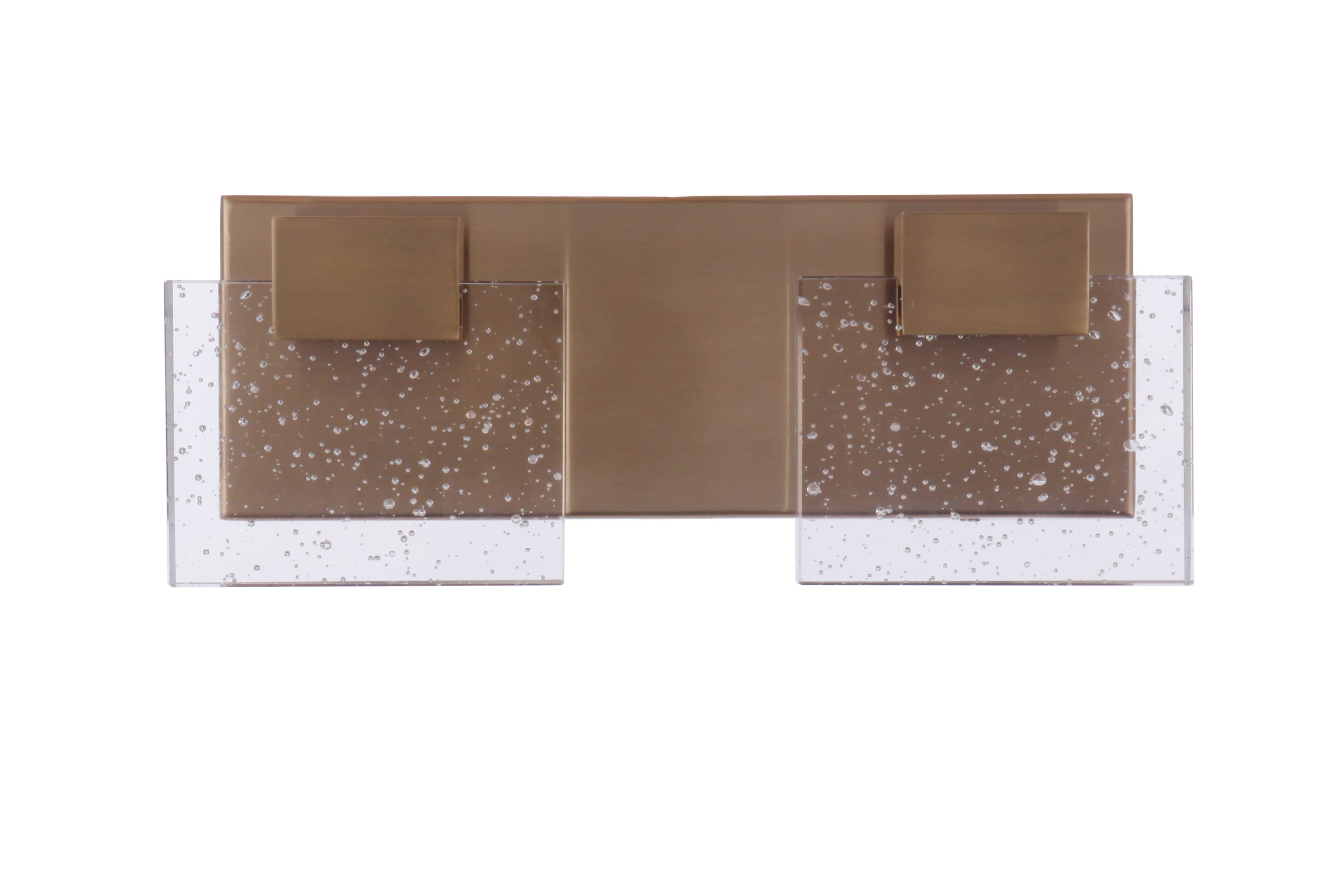 Alamere 2-Light Bathroom Vanity Light in Satin Bra
