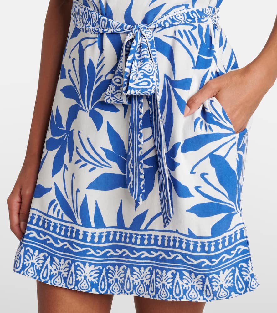 Vanessa printed shirt dress