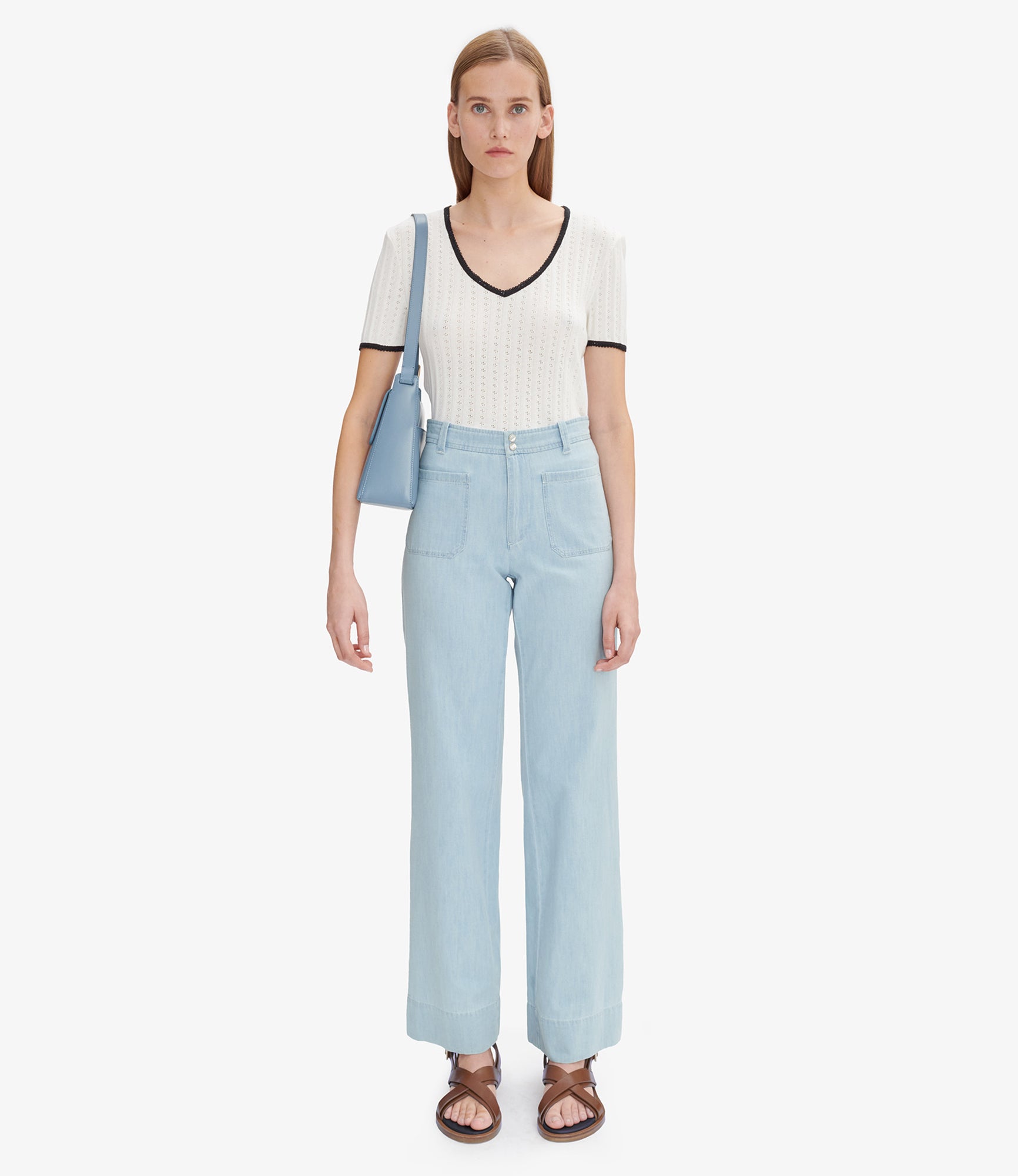 Emilie jeans IAV - Pale blue