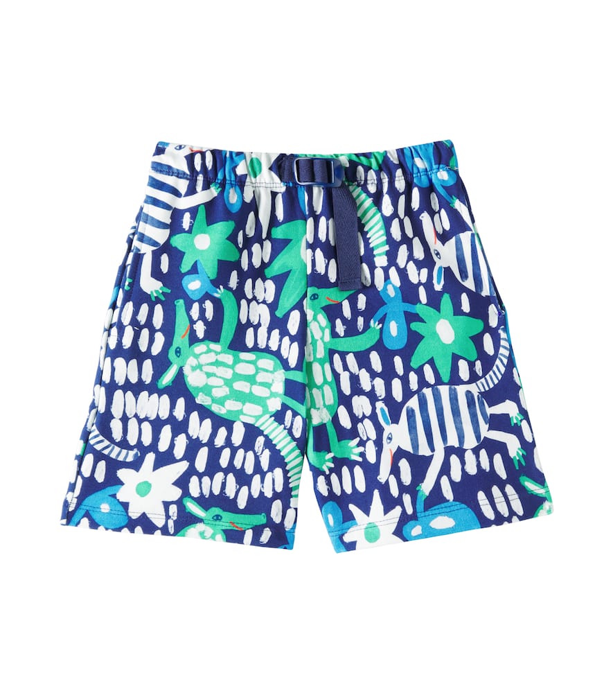 Fábula Printed cotton-blend Bermuda shorts