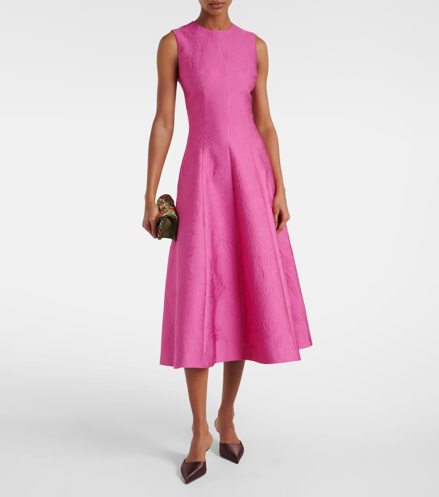 Mara cloqué cocktail dress