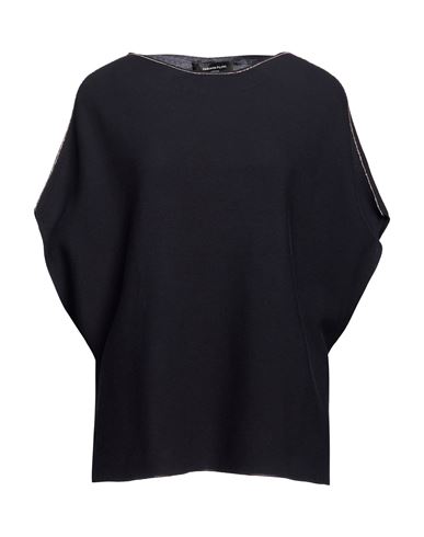 Woman Sweater Navy Size XS Cotton, Ecobrass