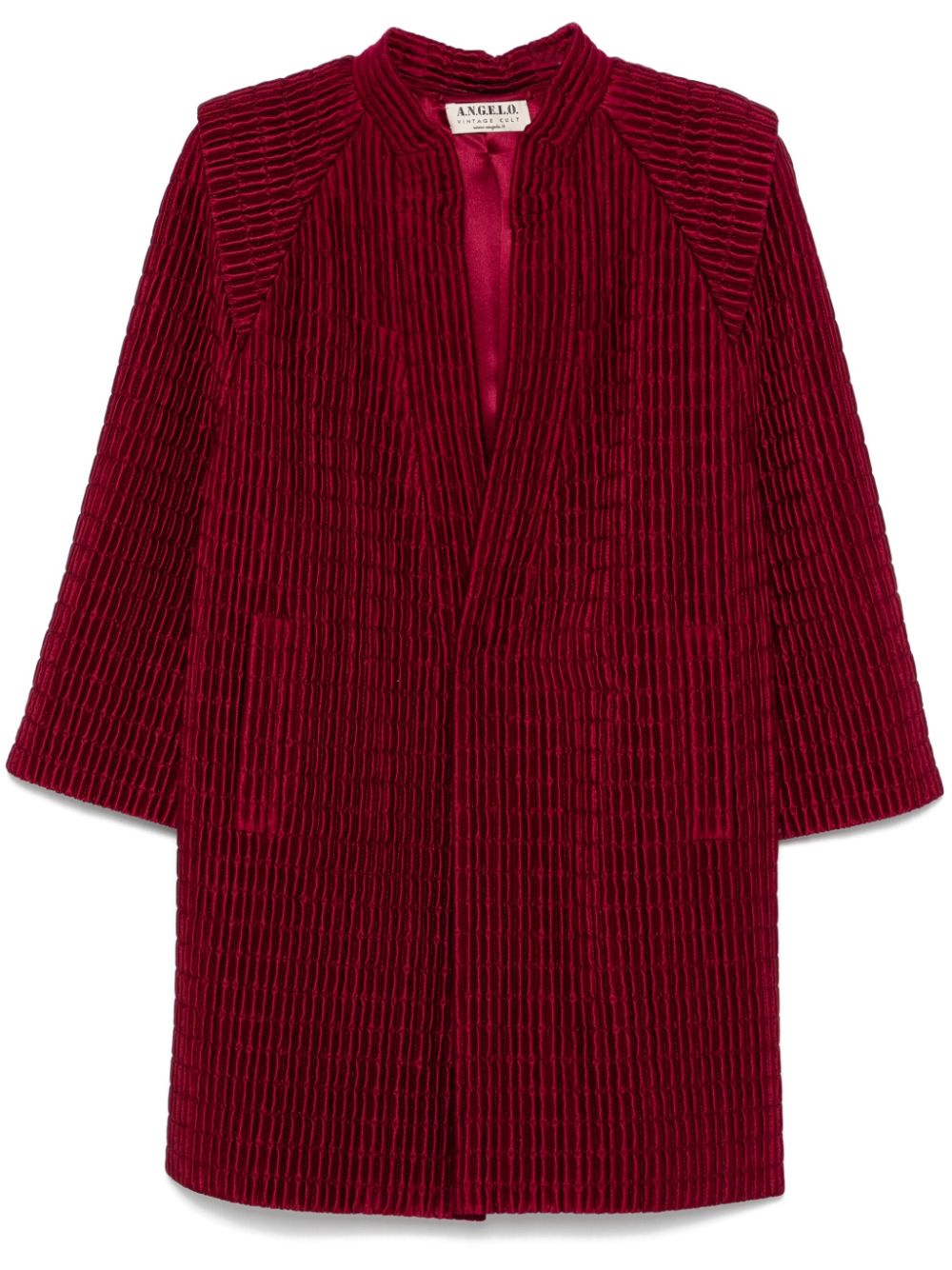 1980s textured coat