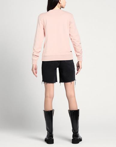 Karl Cares Woman Sweatshirt Light pink Size S Organic cotton