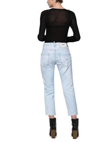Woman Denim cropped Blue