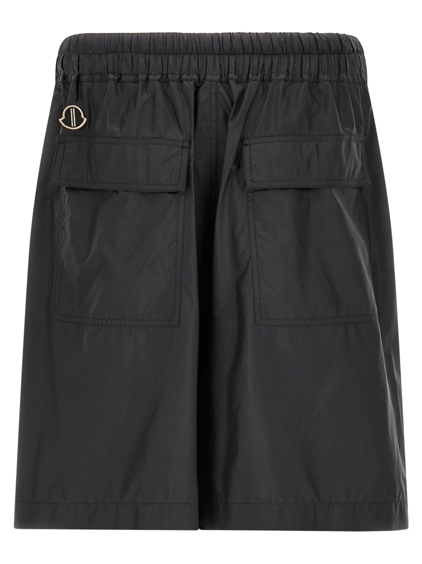 Rick Owens - moncler kilt style bermuda short