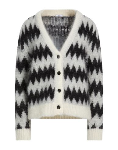 Woman Cardigan Black Size L Superkid mohair, Polyester, Elastane