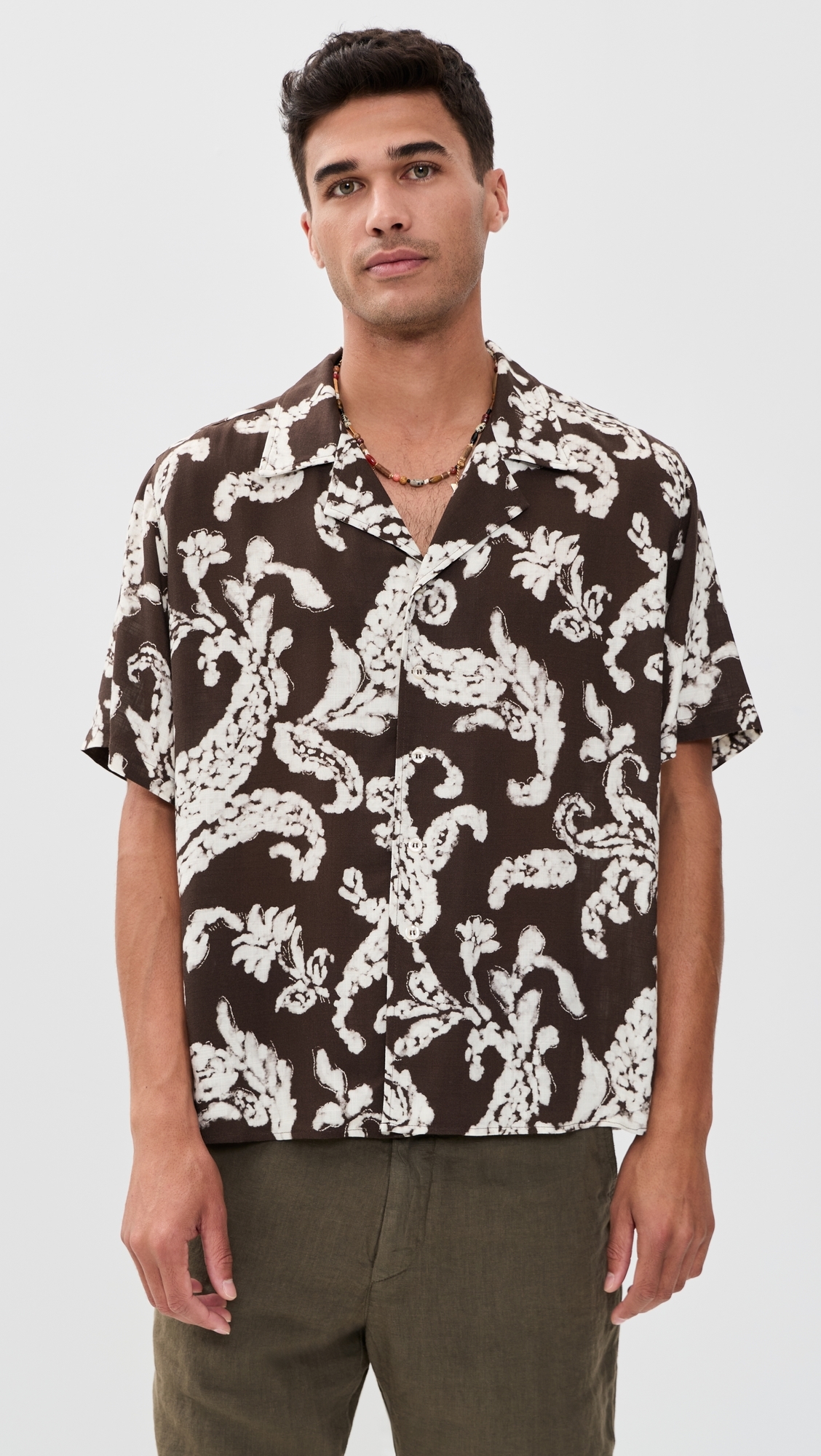 Hell Shirt Brown Paisley