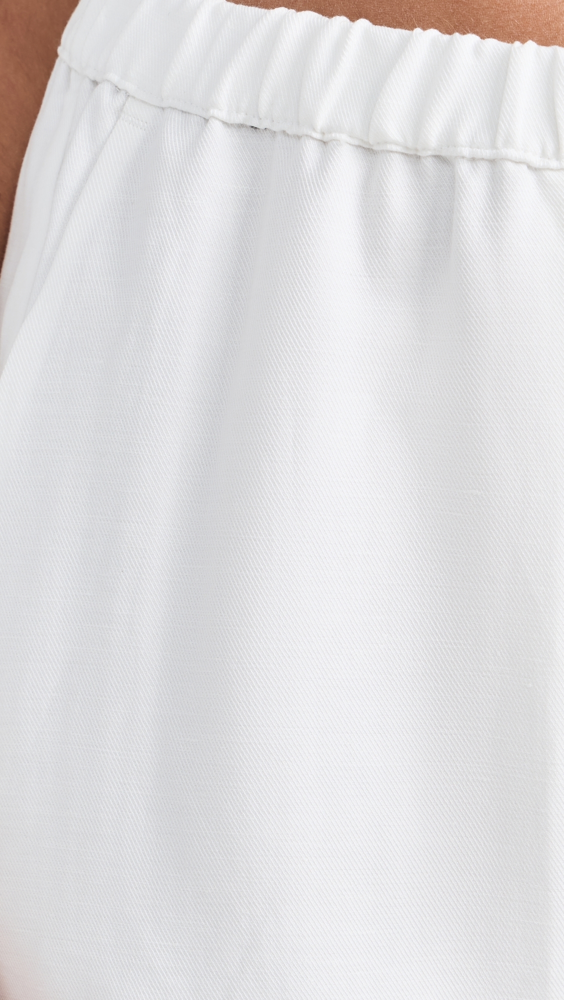 Twill Everywhere Pants Off White
