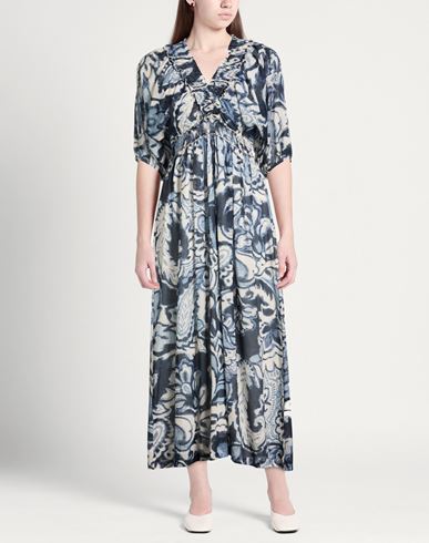 Woman Maxi dress Navy Size 10 Cotton