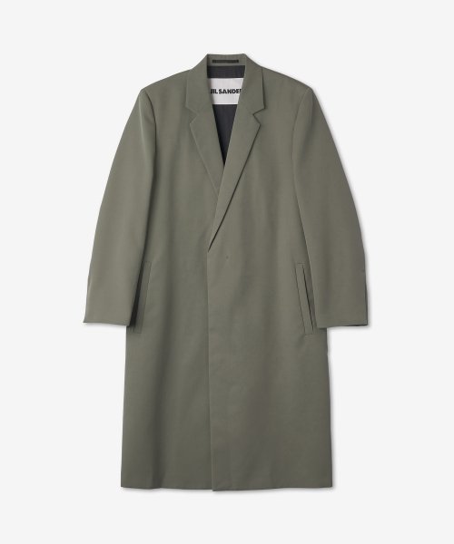 Sharp Gabardine Coat