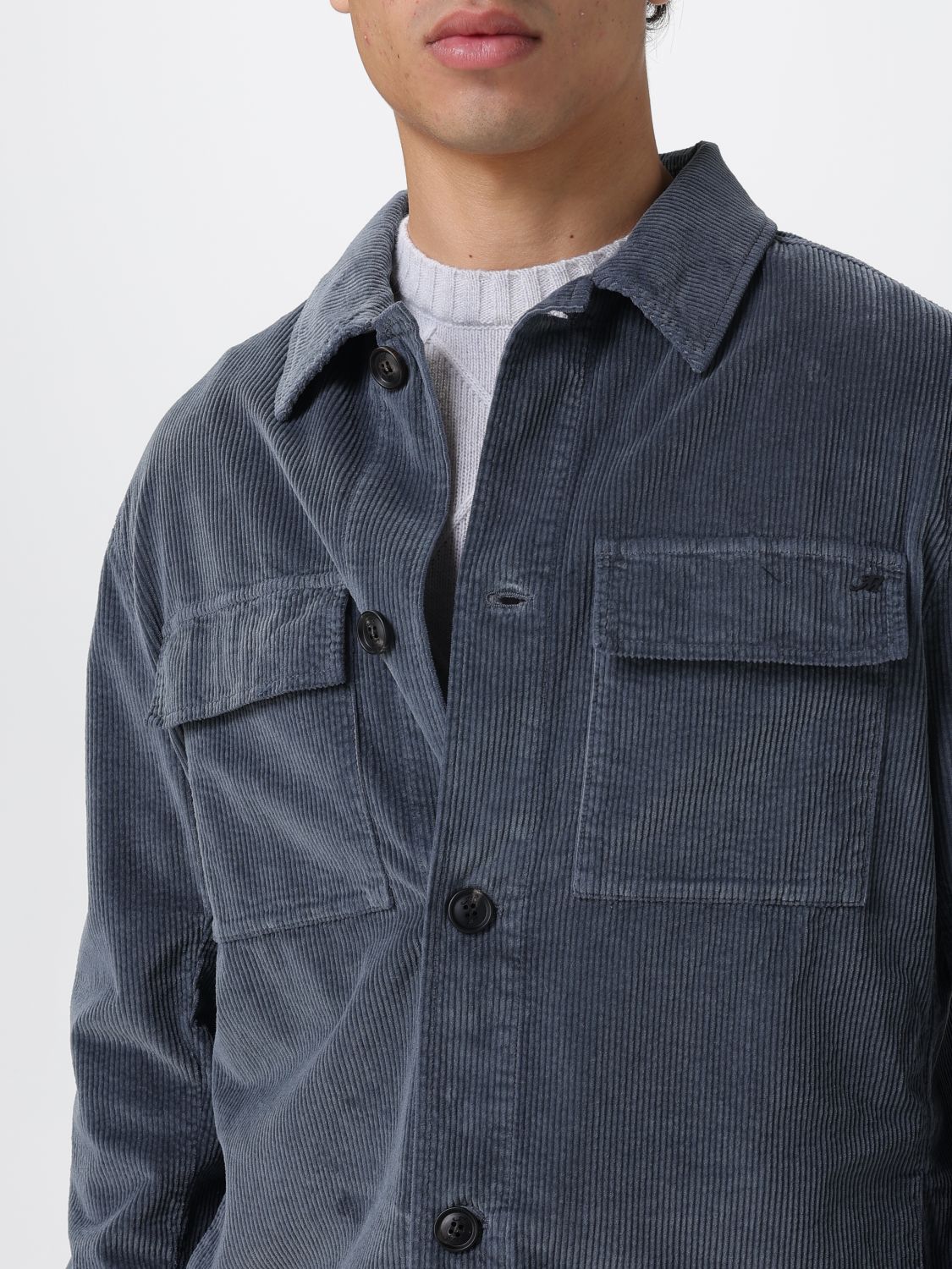 Jacket Men color Grey