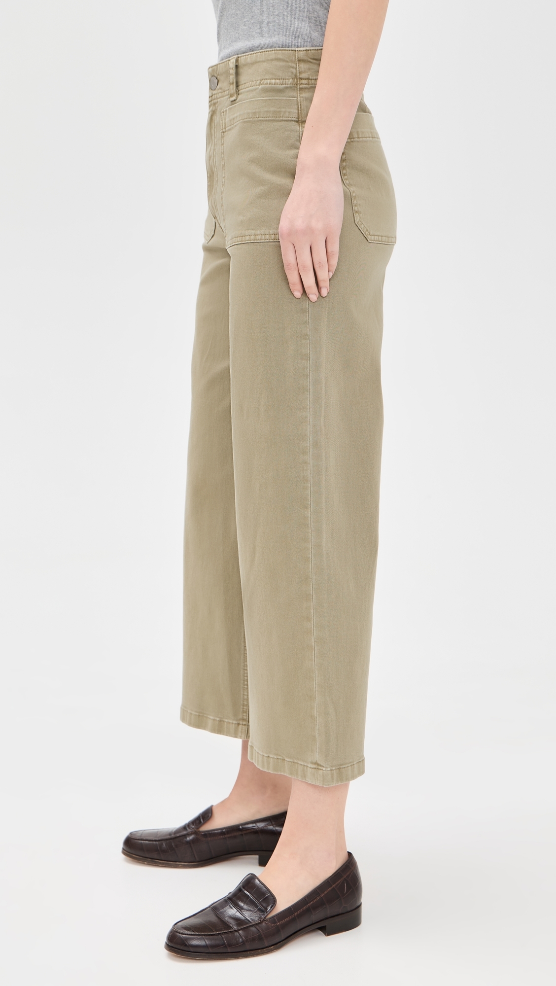 Zooey Utility Trousers Slate Green
