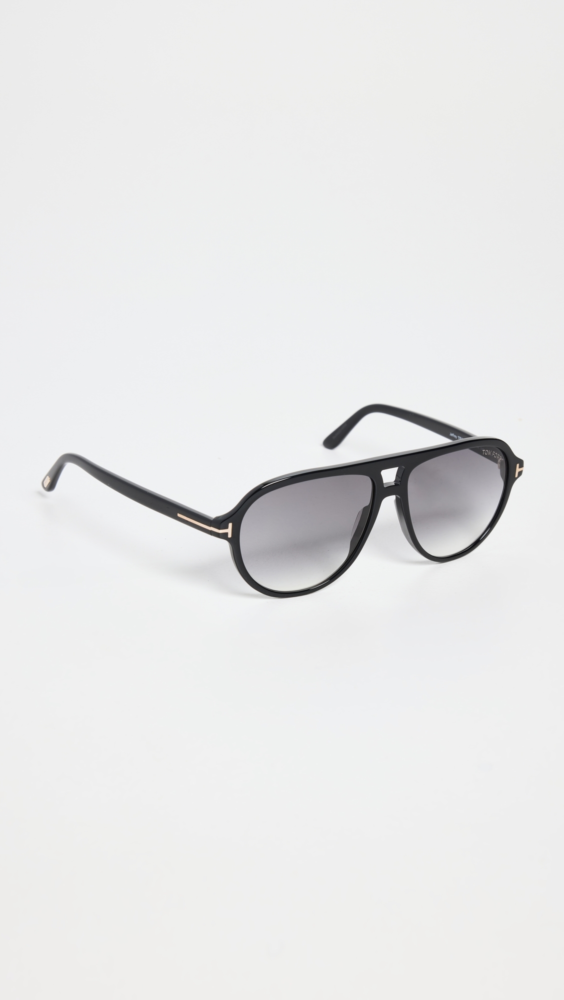Jeffrey Sunglasses Shiny Black/Gradient Smoke One Size