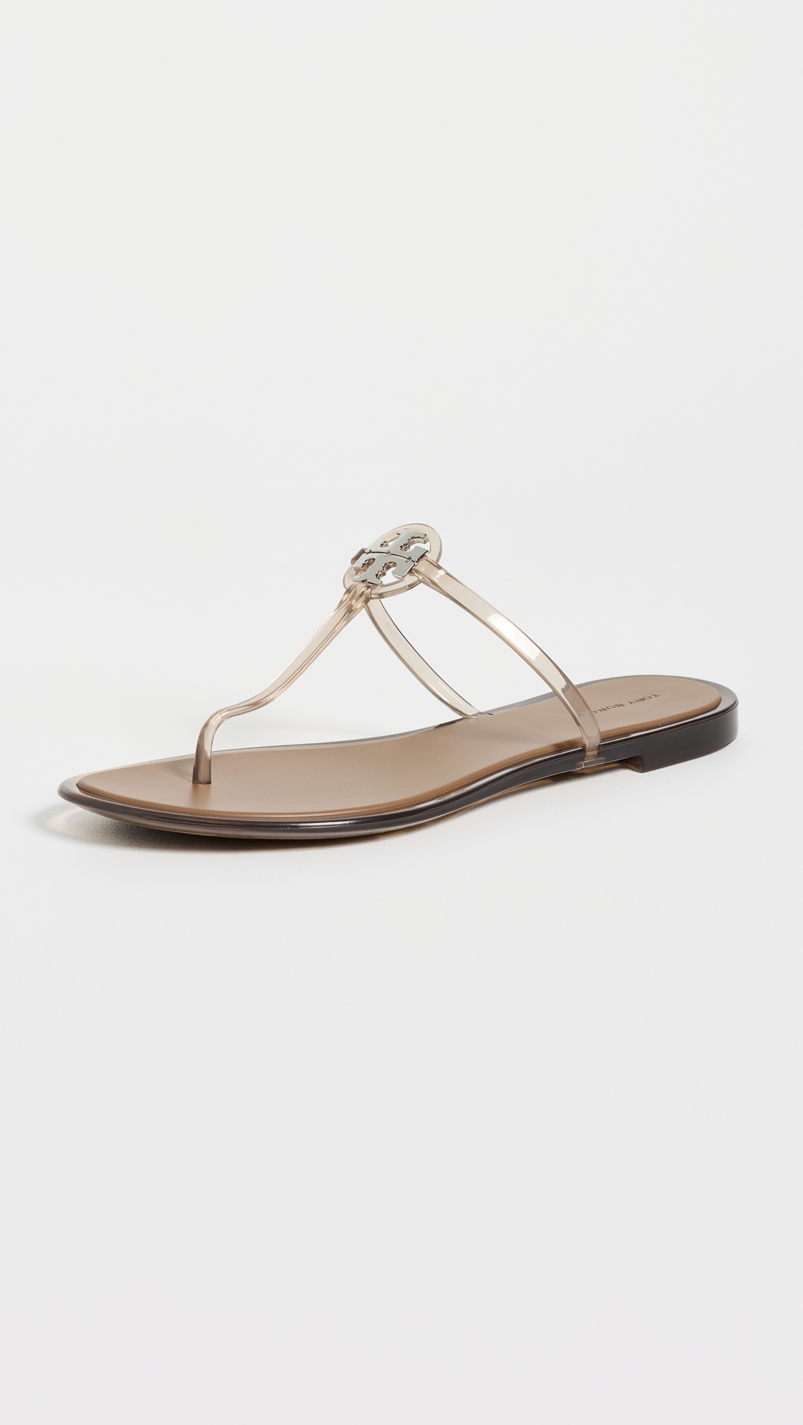 Mini Miller Jelly Sandals Transparent Almond Flour