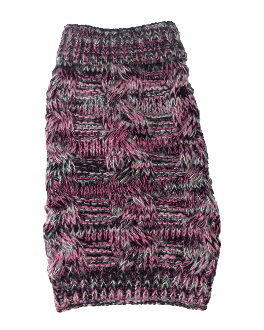 Royal Bark Heavy Cable Knitted Designer F