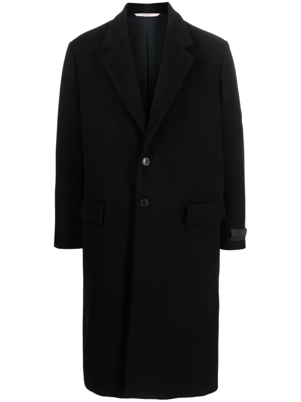 Single-breasted coat - Black