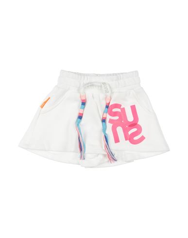 Kid Girl Shorts & Bermuda Shorts White Size 10 Cotton, Polyester