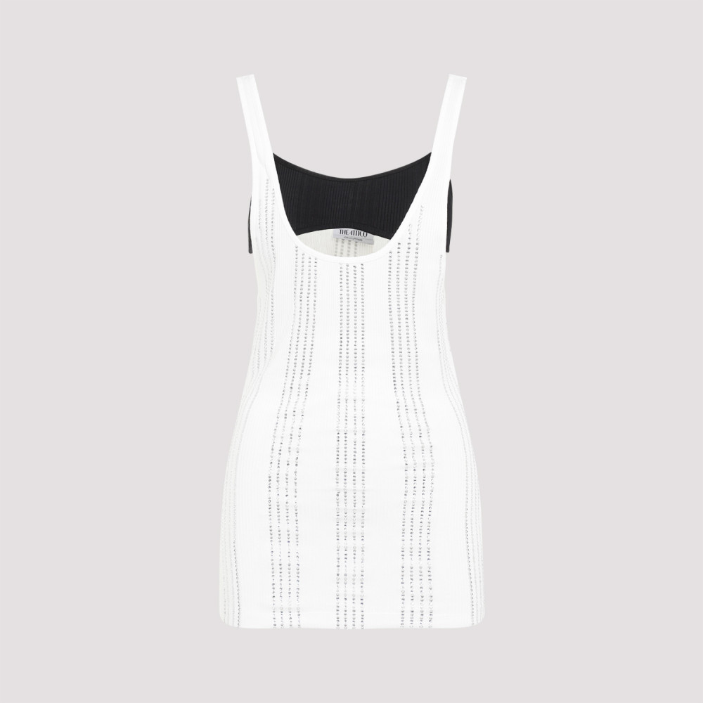 Flat Ribbed Jersey Tank Top
