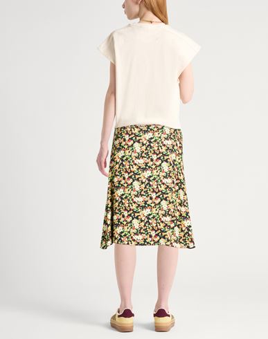 Woman Midi skirt Black Size 4 Viscose