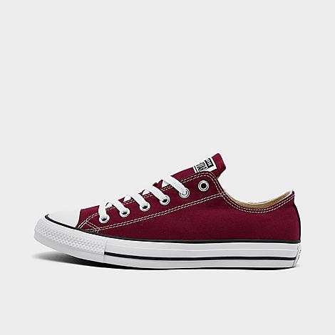 Women's Chuck Taylor All Star Low Top Casual Shoes in Maroon