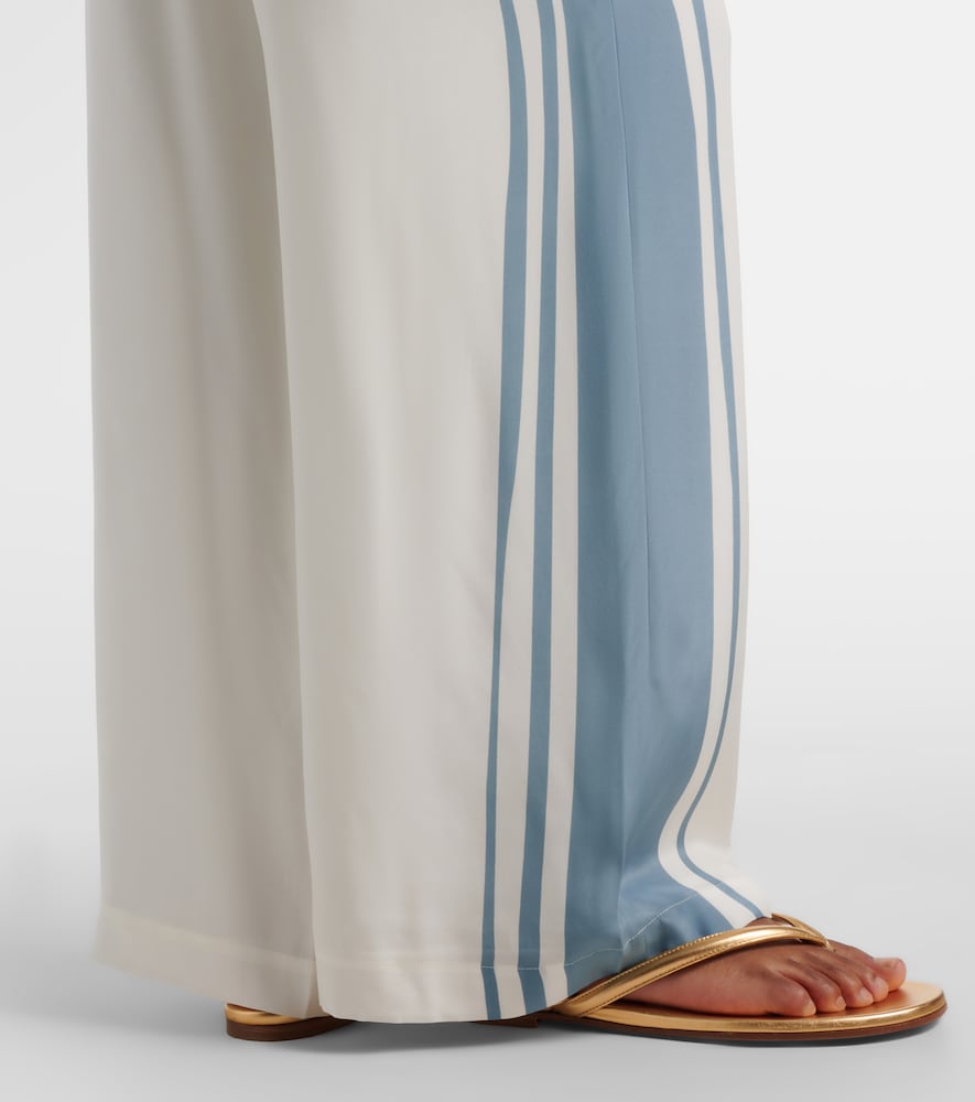 Lilou silk wide-leg pants