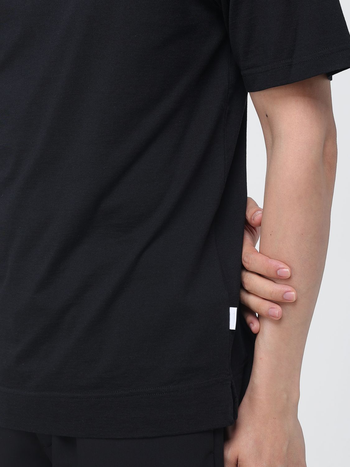 Polo Shirt Men color Black