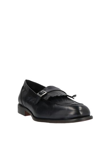 Man Loafers Midnight blue Size 11 Leather