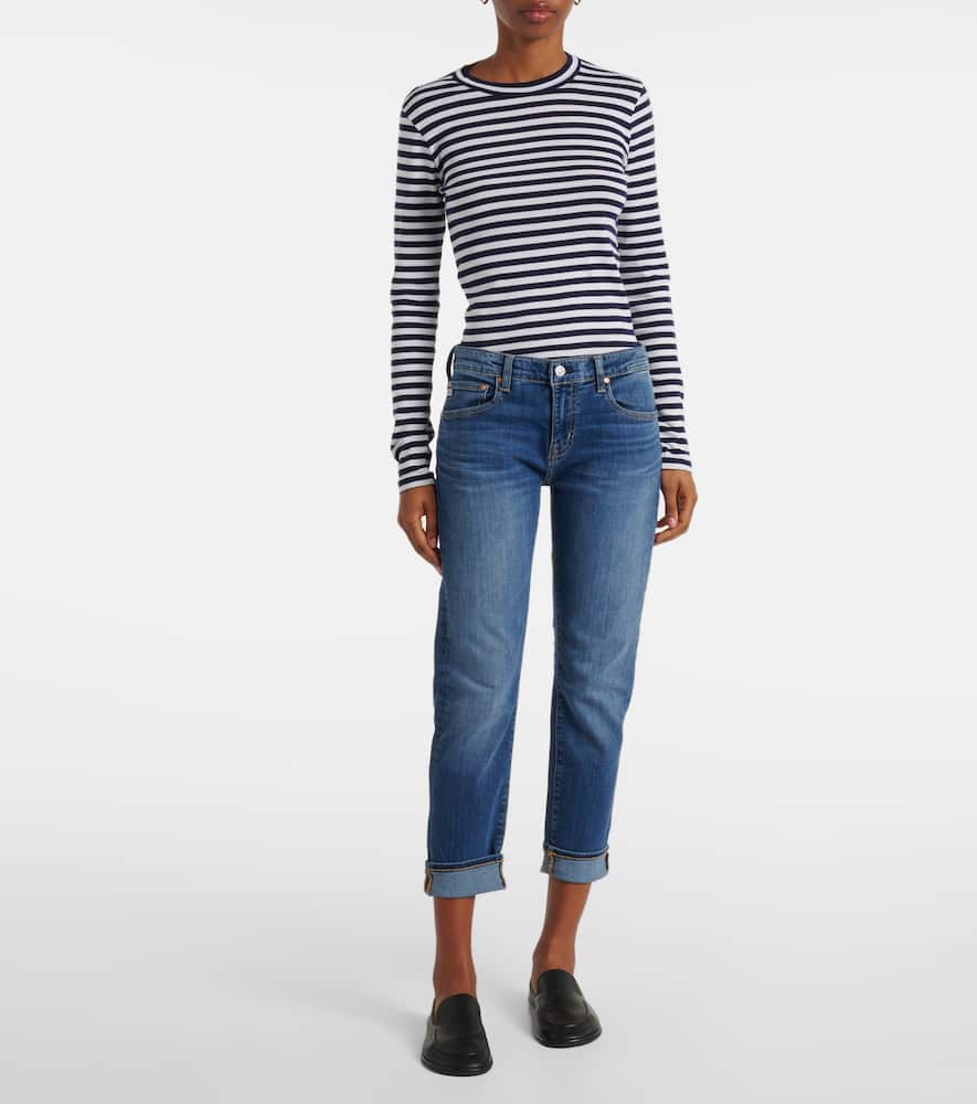 AG Jeans Ex Boyfriend cropped skinny jeans