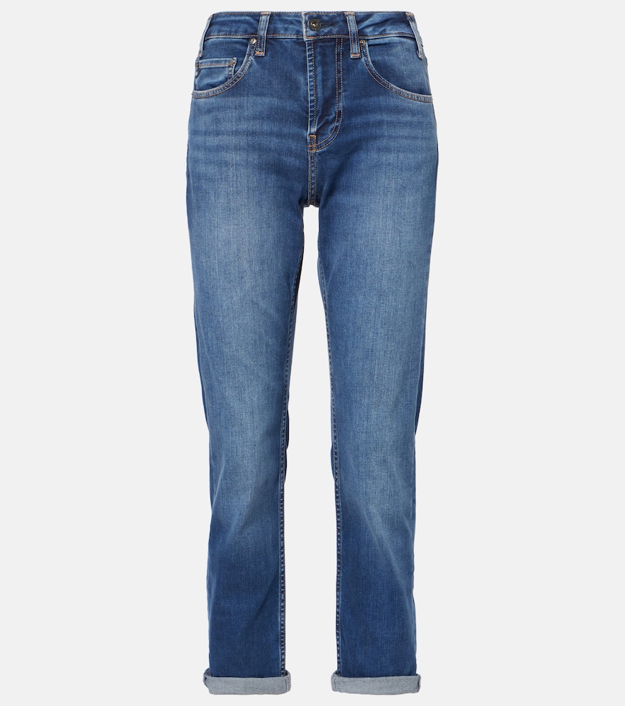 Girlfriend slim jeans
