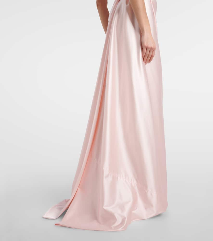 Vivienne Westwood Satin bustier gown